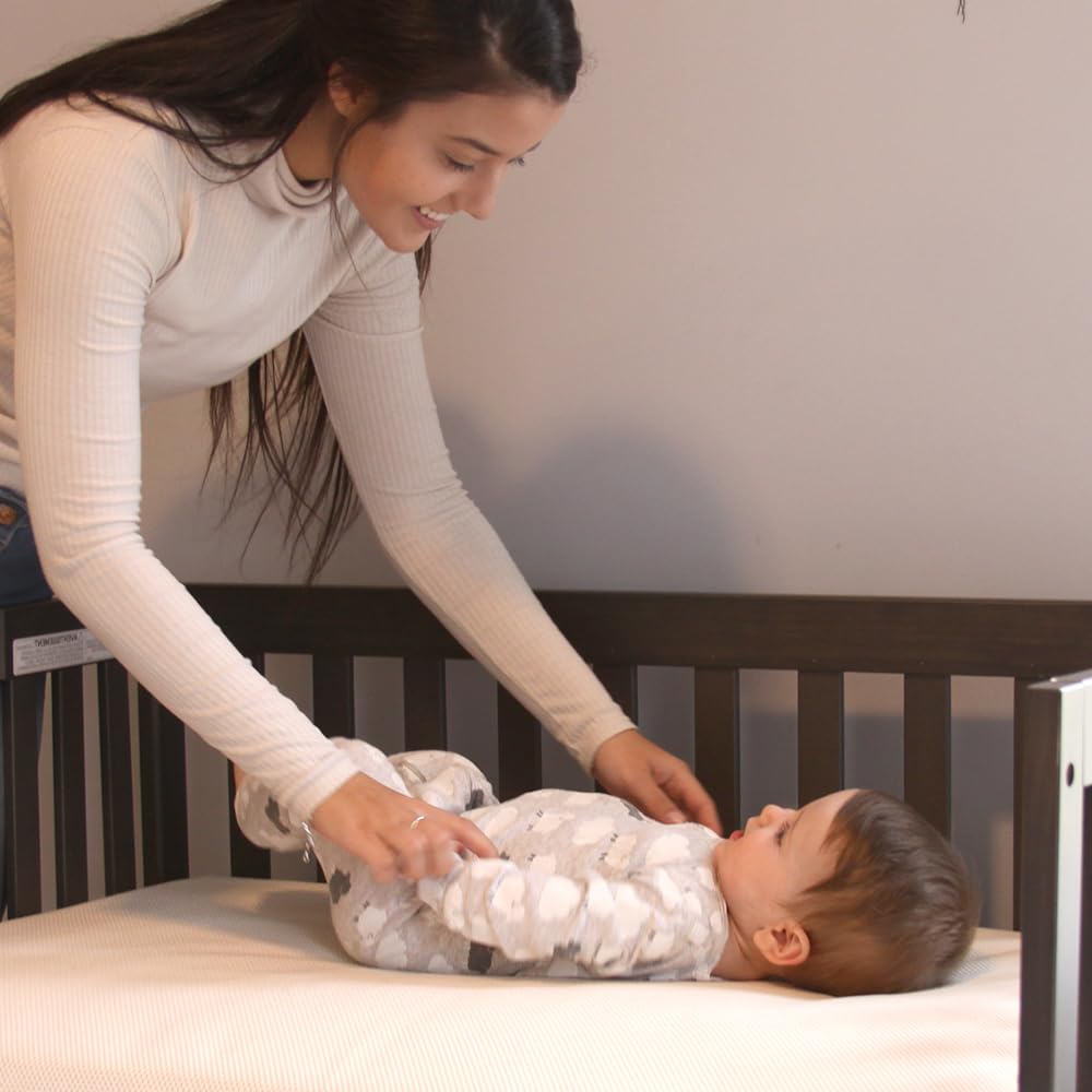 Naturepedic Organic Mini Crib Mattress compact dimensions fit standard cribs