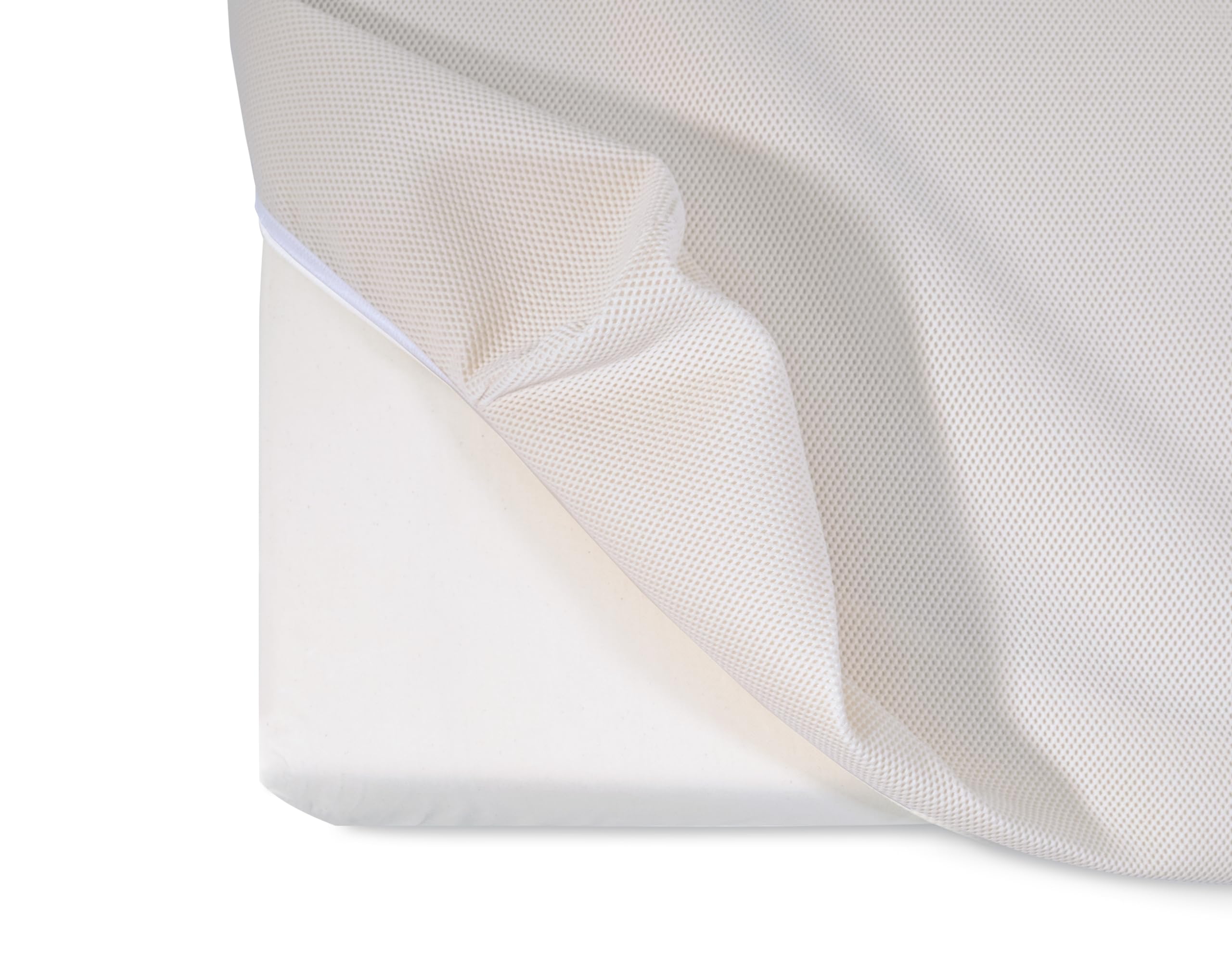 Naturepedic Organic Mini Crib Mattress removable cover for machine washing