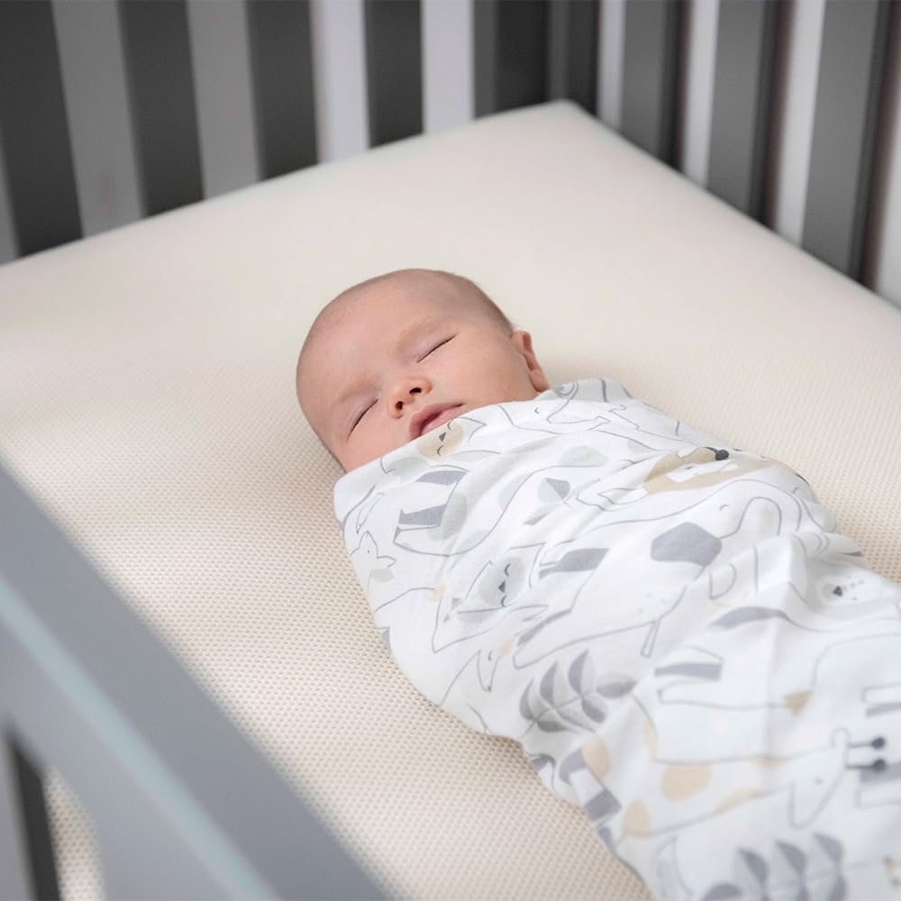 Naturepedic removable washable cover makes cleanups quick.
