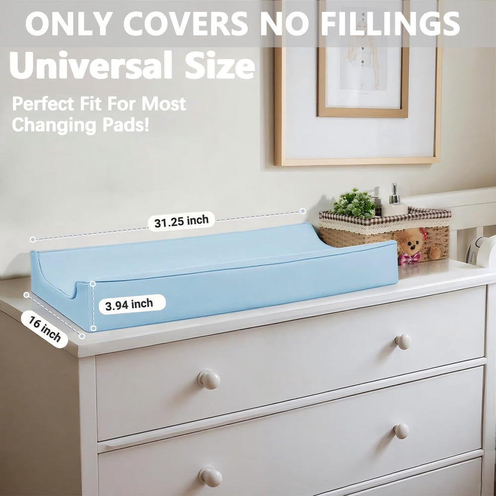 Navari changing pad cover elastic edge secure fit keeps pad from shifting
