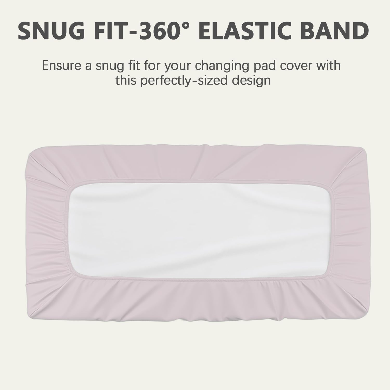 Navari vegan leather changing pad cover fits standard 31x16 pads snugly for a reliable surface.