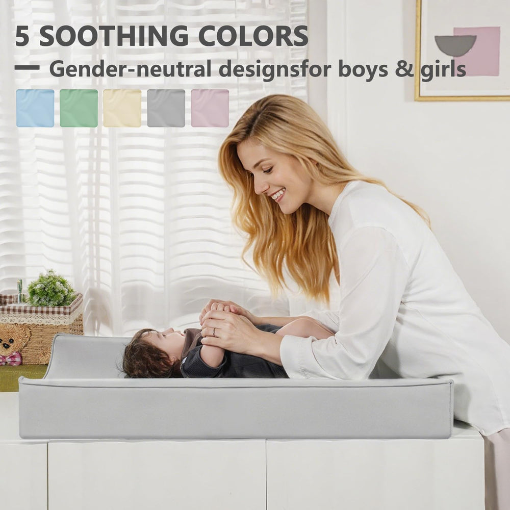 Navari changing pad cover fits standard 31x16 pads securely.