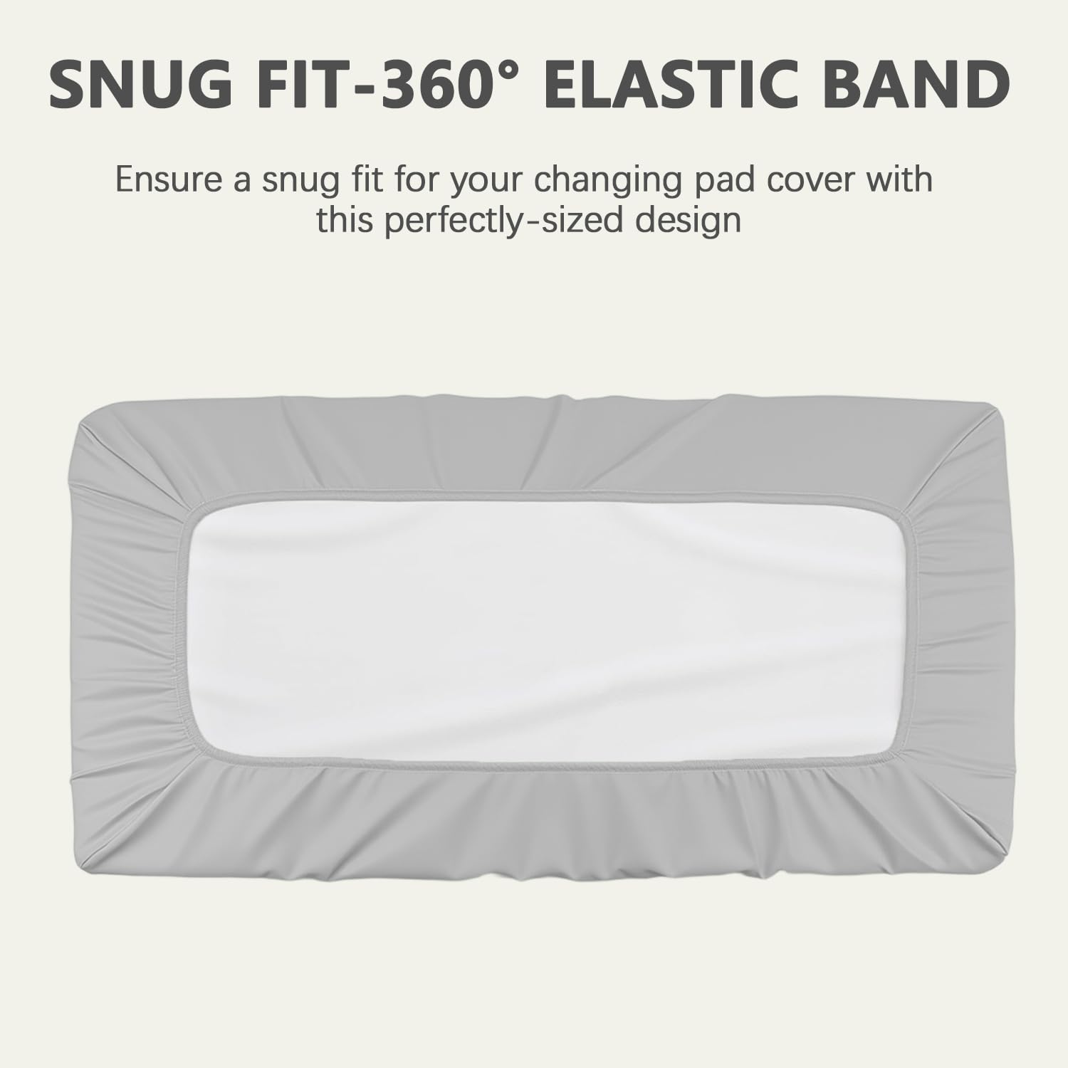 Navari vegan leather cover shows initial wrinkles from vacuum packaging fading over time.