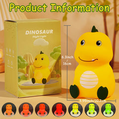 NCBNCB night light dinosaur with 16 colors displayed to soothe toddler moods at night
