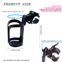NCGDPZY cup holder 360-degree rotation keeps drinks upright during turns.