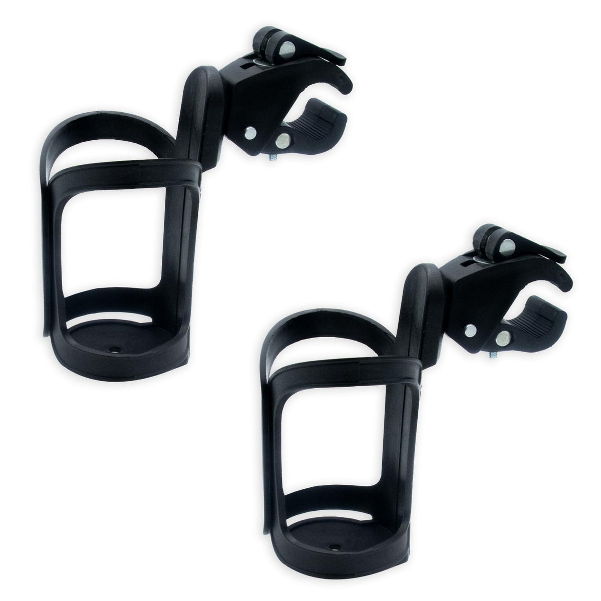 NCGDPZY universal cup holder with secure one-click lock on handlebars for stable hydration.