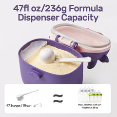 NCVI dispenser lid with horn design for stability during use.