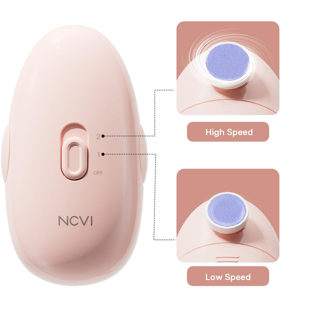 NCVI ergonomic handle provides comfortable grip during grooming.