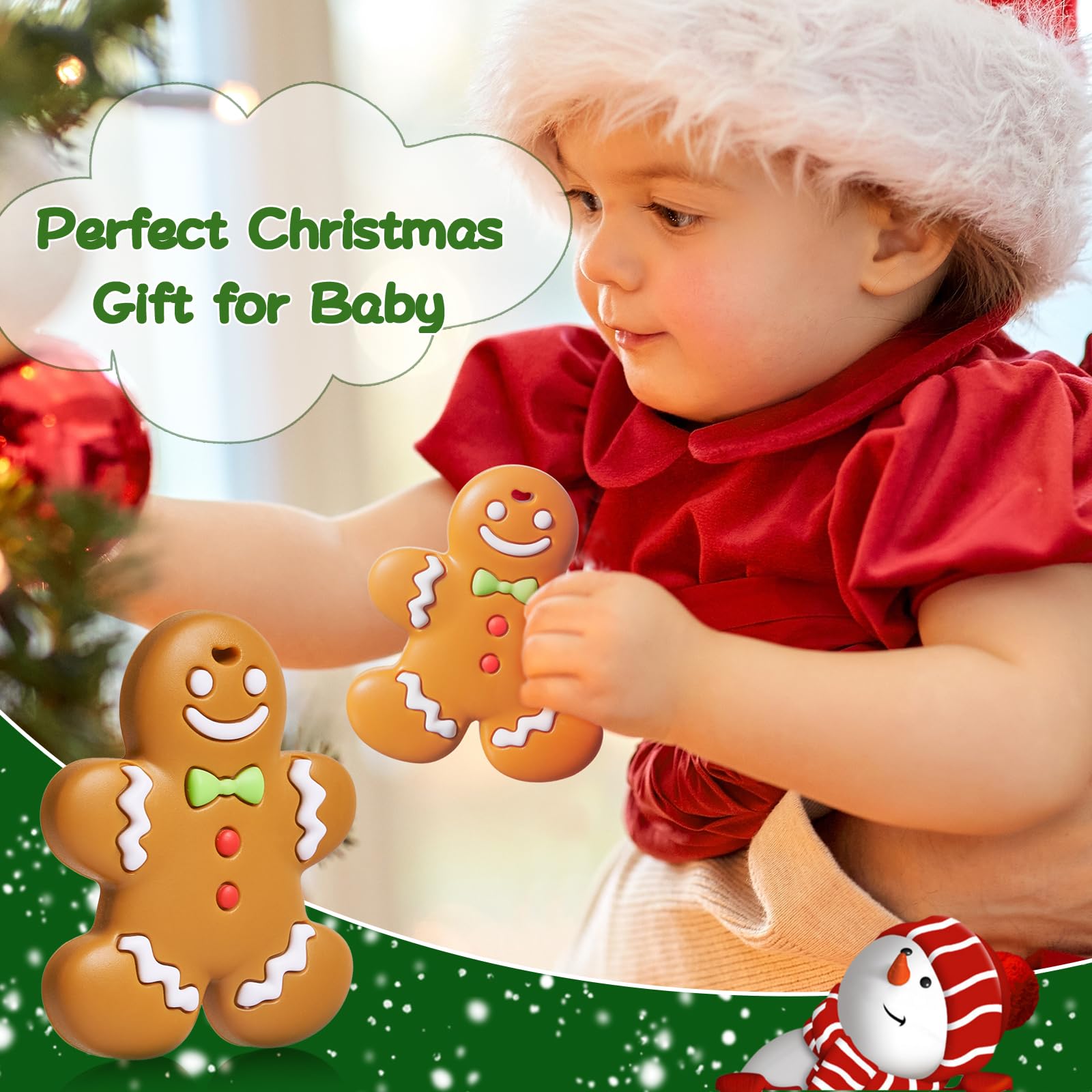 NCVI baby teether with gum-massage textures for soothing relief