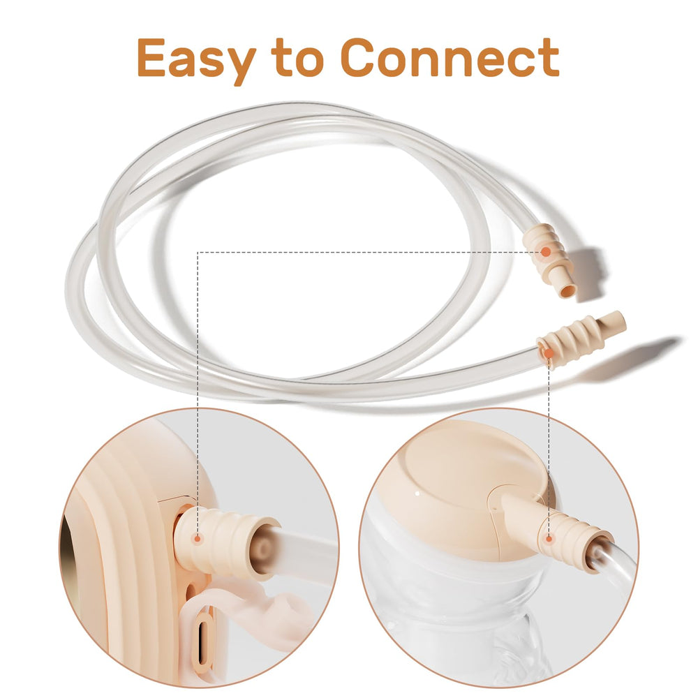 NCVI BPA-free tubing material keeps pumping safe and clean.