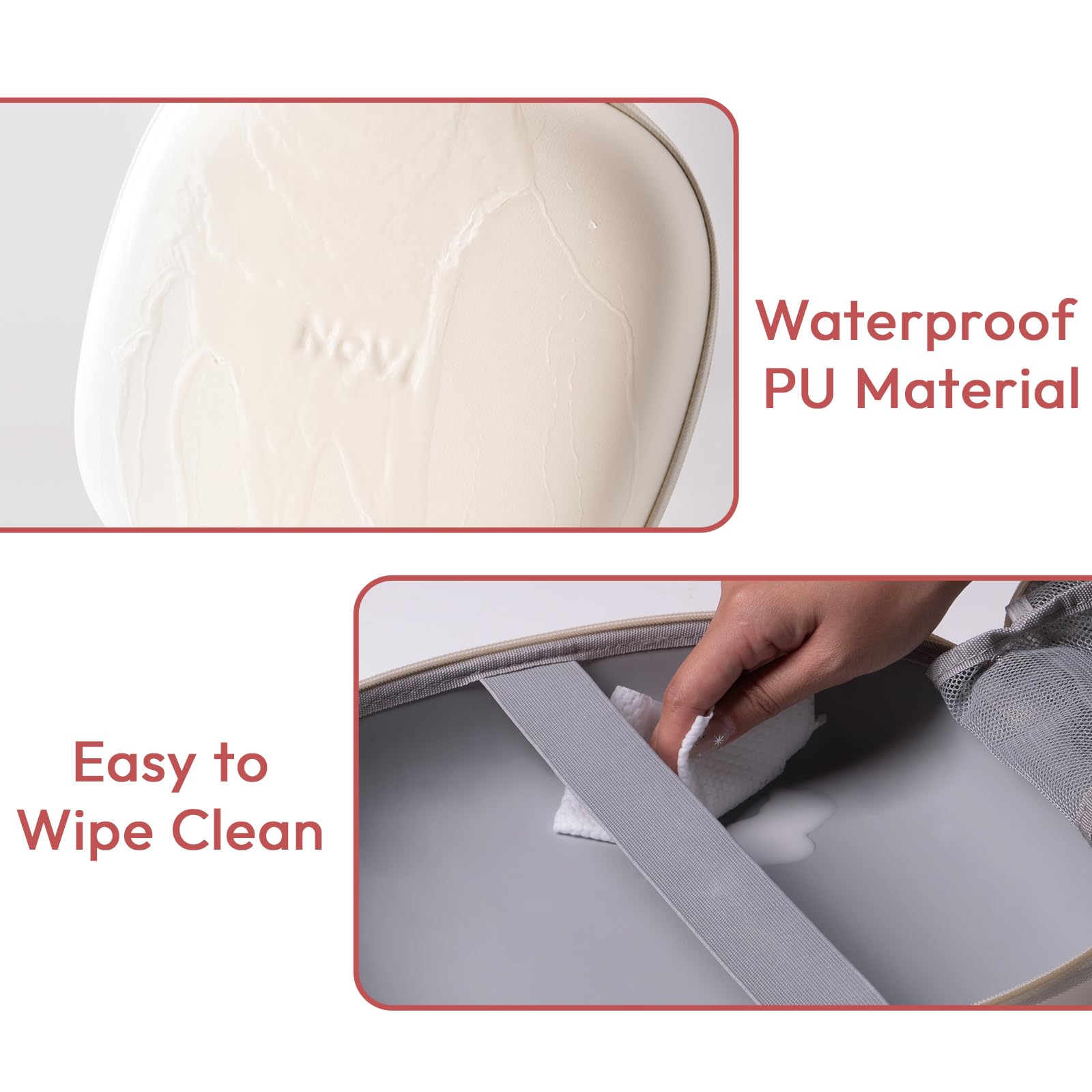 NCVI waterproof shell protects components from spills during errands and commutes