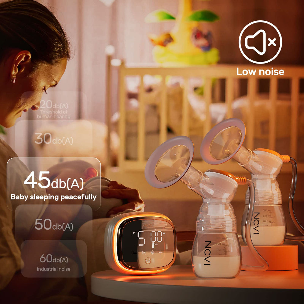 NCVI included bottles, bags, and nursing pads support immediate pumping and storage