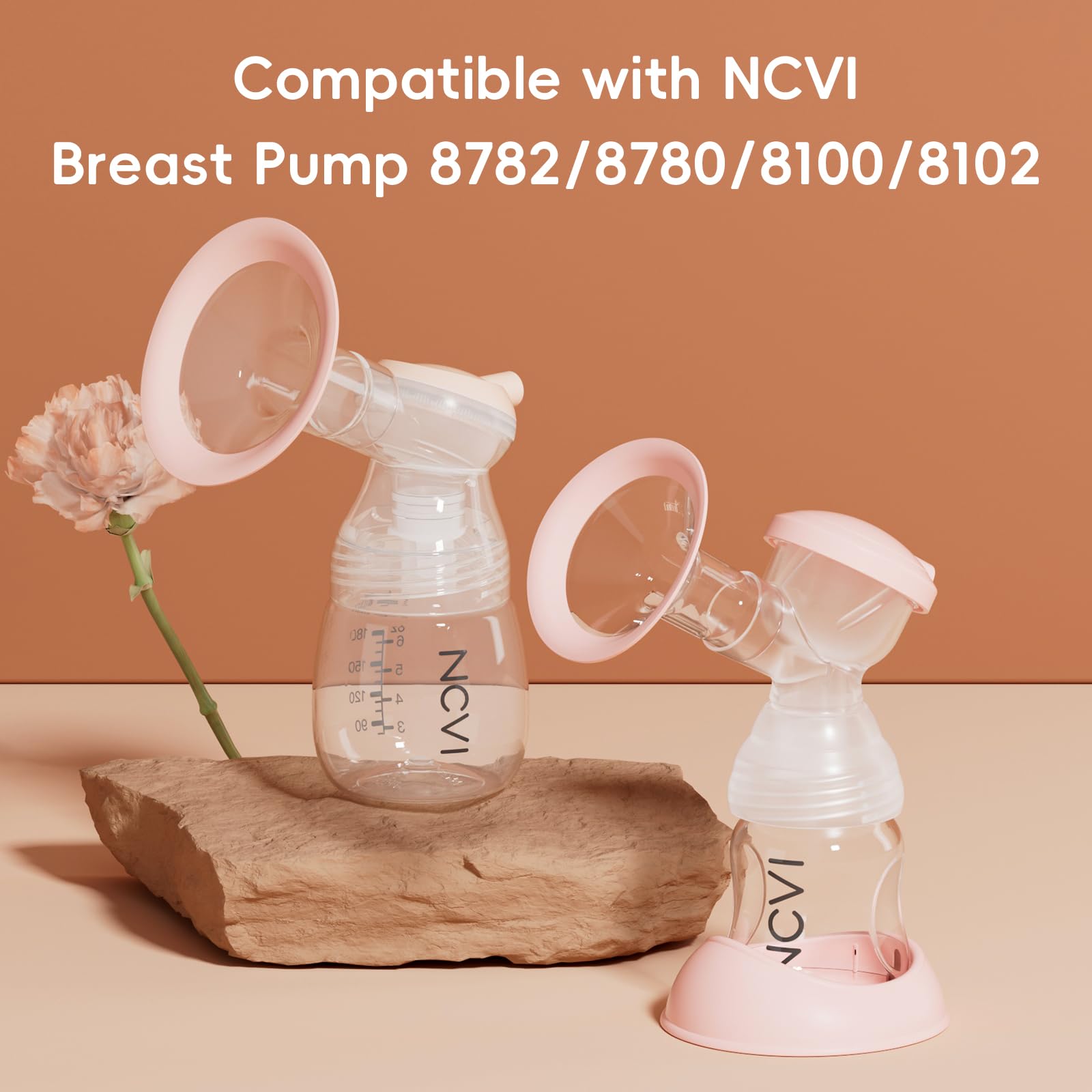 NCVI breast pump valves compatible with multiple NCVI models delivering steady pumping.