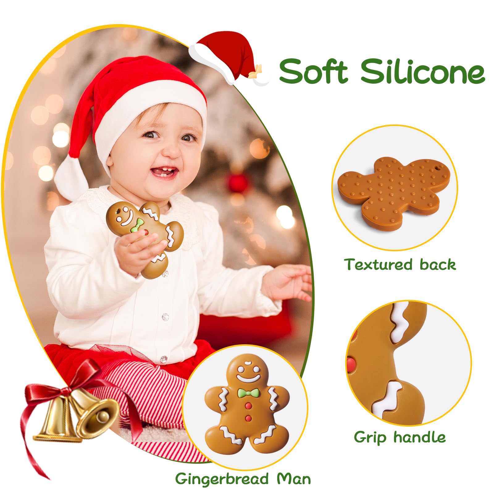 NCVI teether dishwasher-safe for easy cleaning