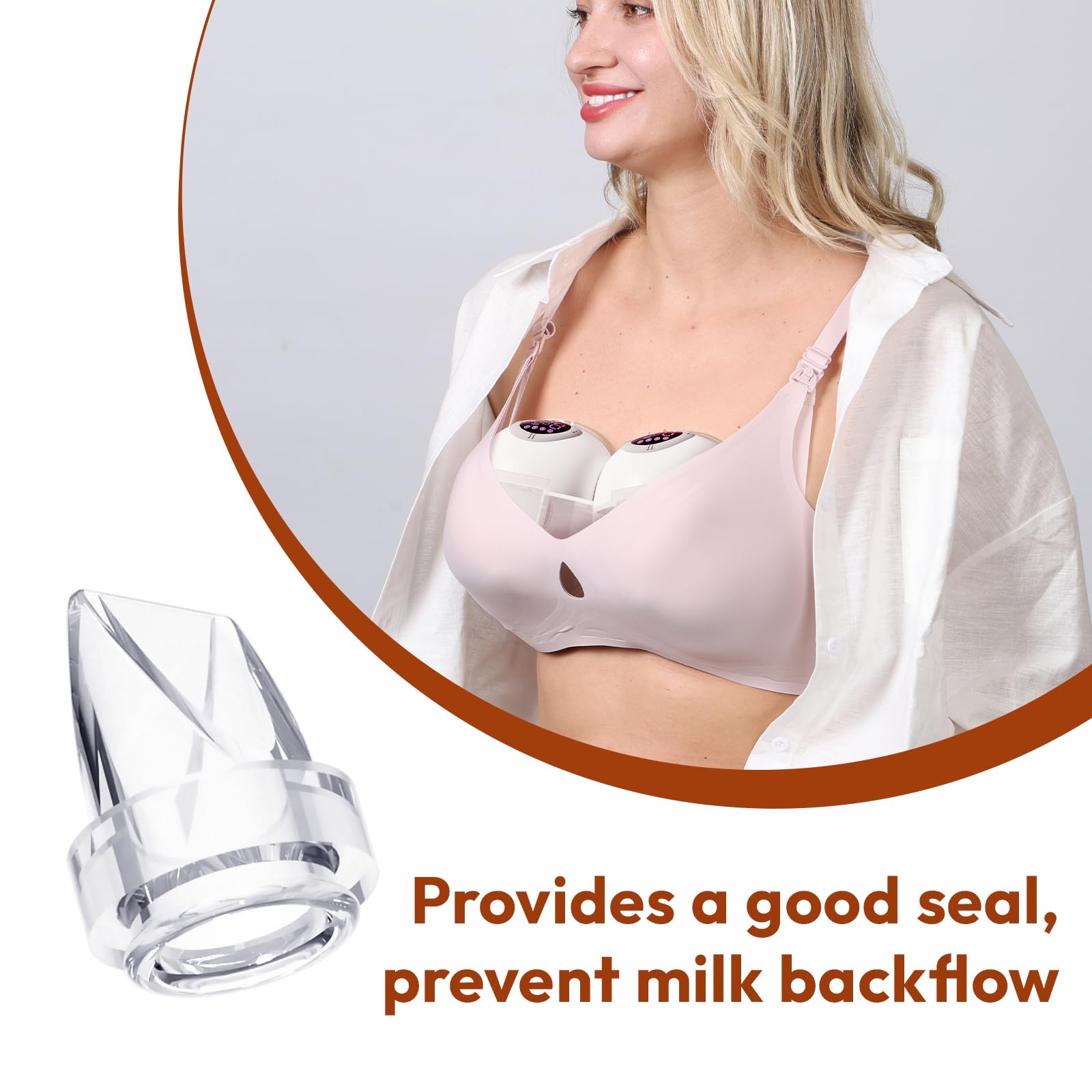 NCVI duckbill valves silicone-detail showing BPA-free material for safety-conscious moms