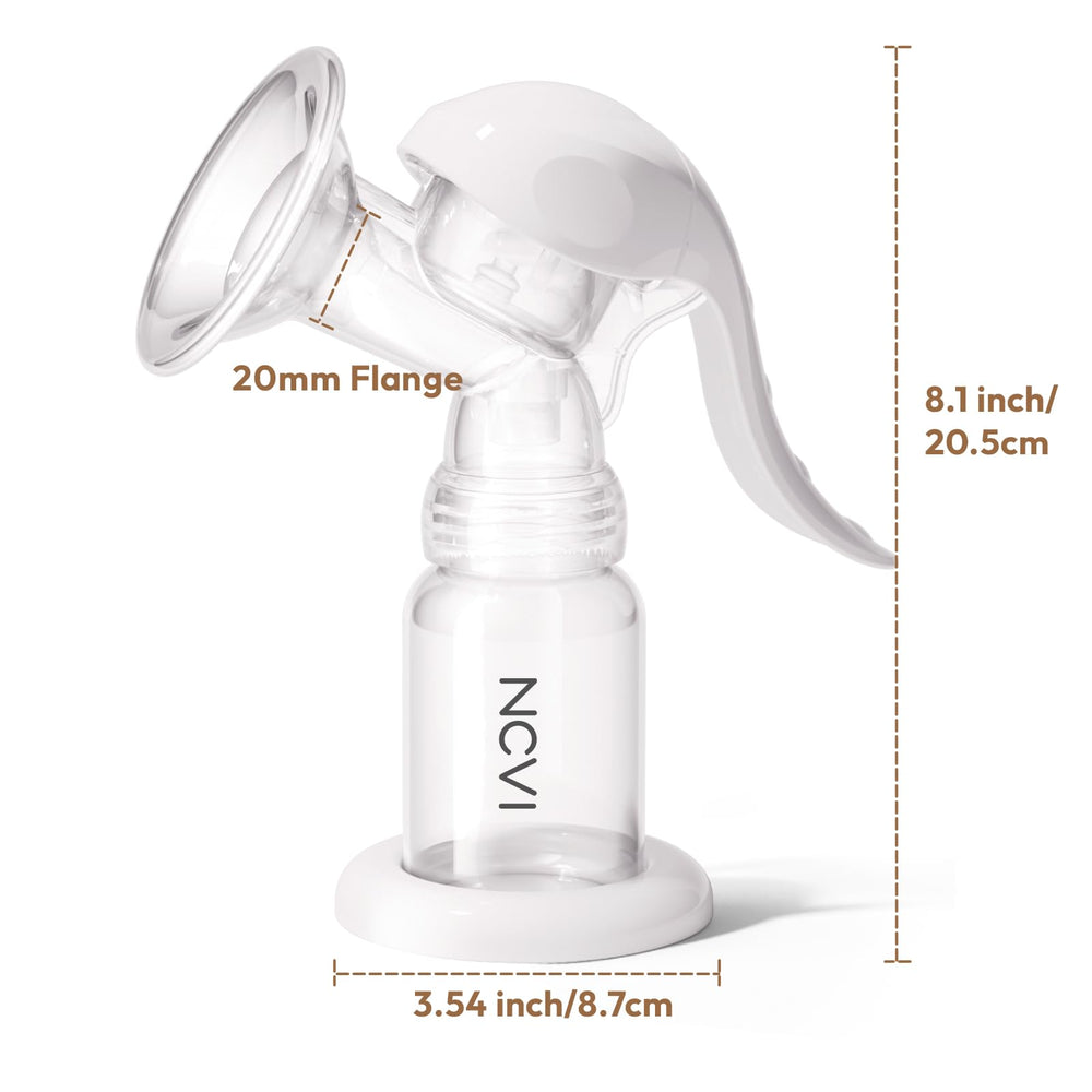 NCVI BPA-free silicone pump uses food-grade materials for safety.