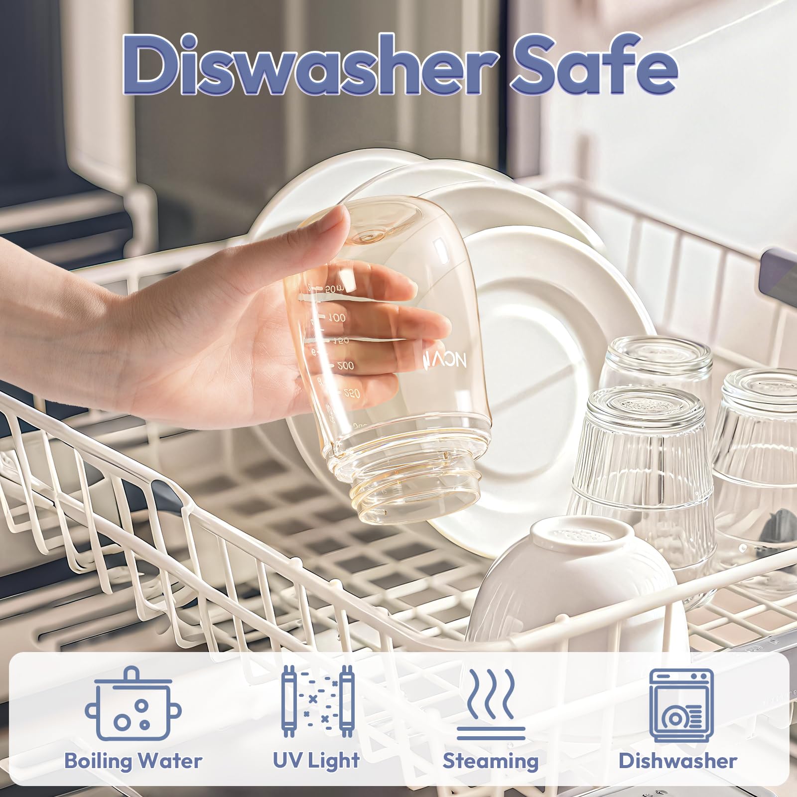 NCVI PPSU Milk Straw Sippy Cup soft silicone straw for gentle sips