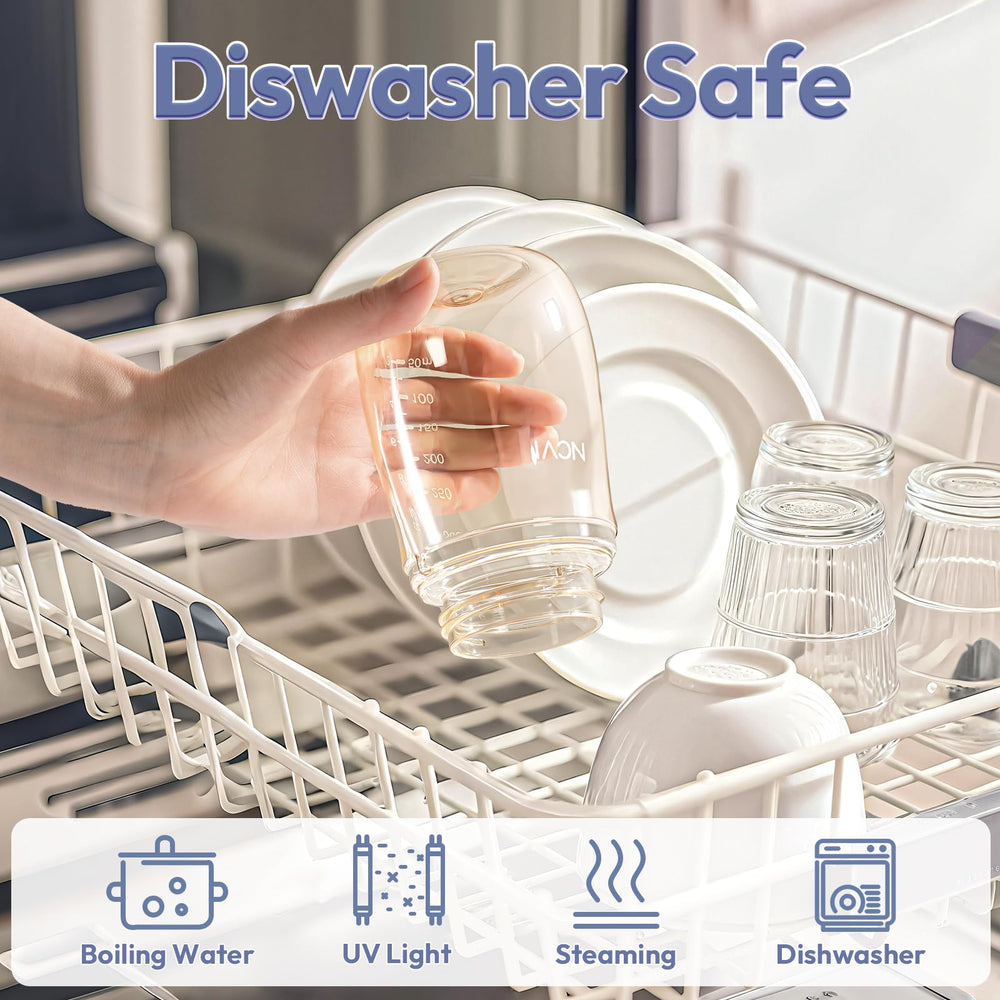 NCVI PPSU Milk Straw Sippy Cup soft silicone straw for gentle sips