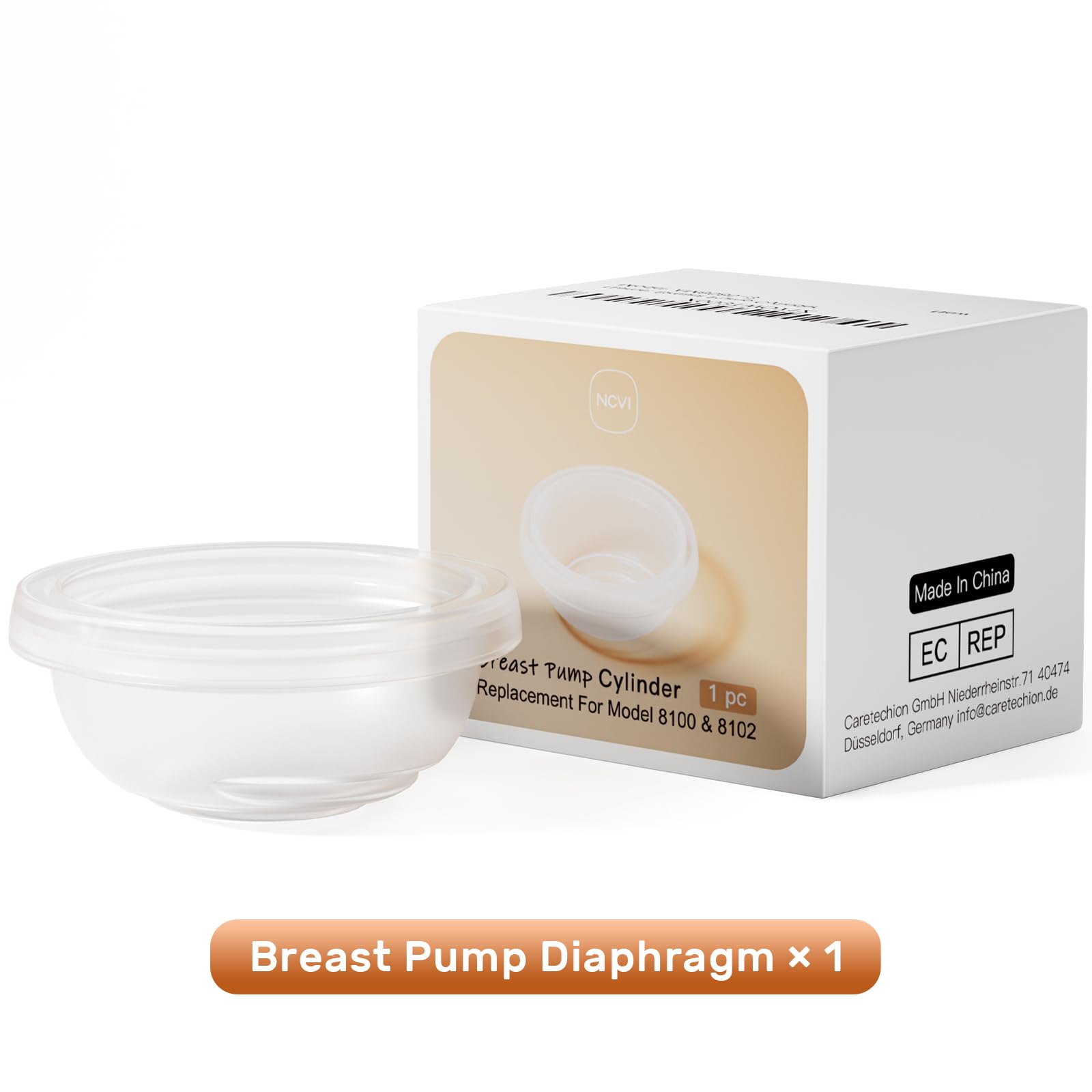 NCVI replacement diaphragm for 8129 model prevents milk entry into tubing