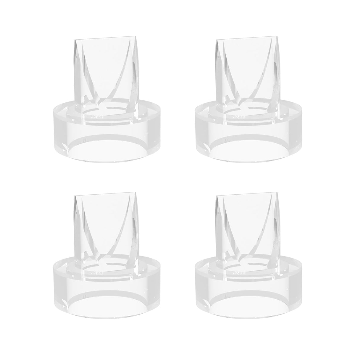 NCVI replacement duckbill valve pack four pieces refreshes wearable breast pumps and maintains suction.