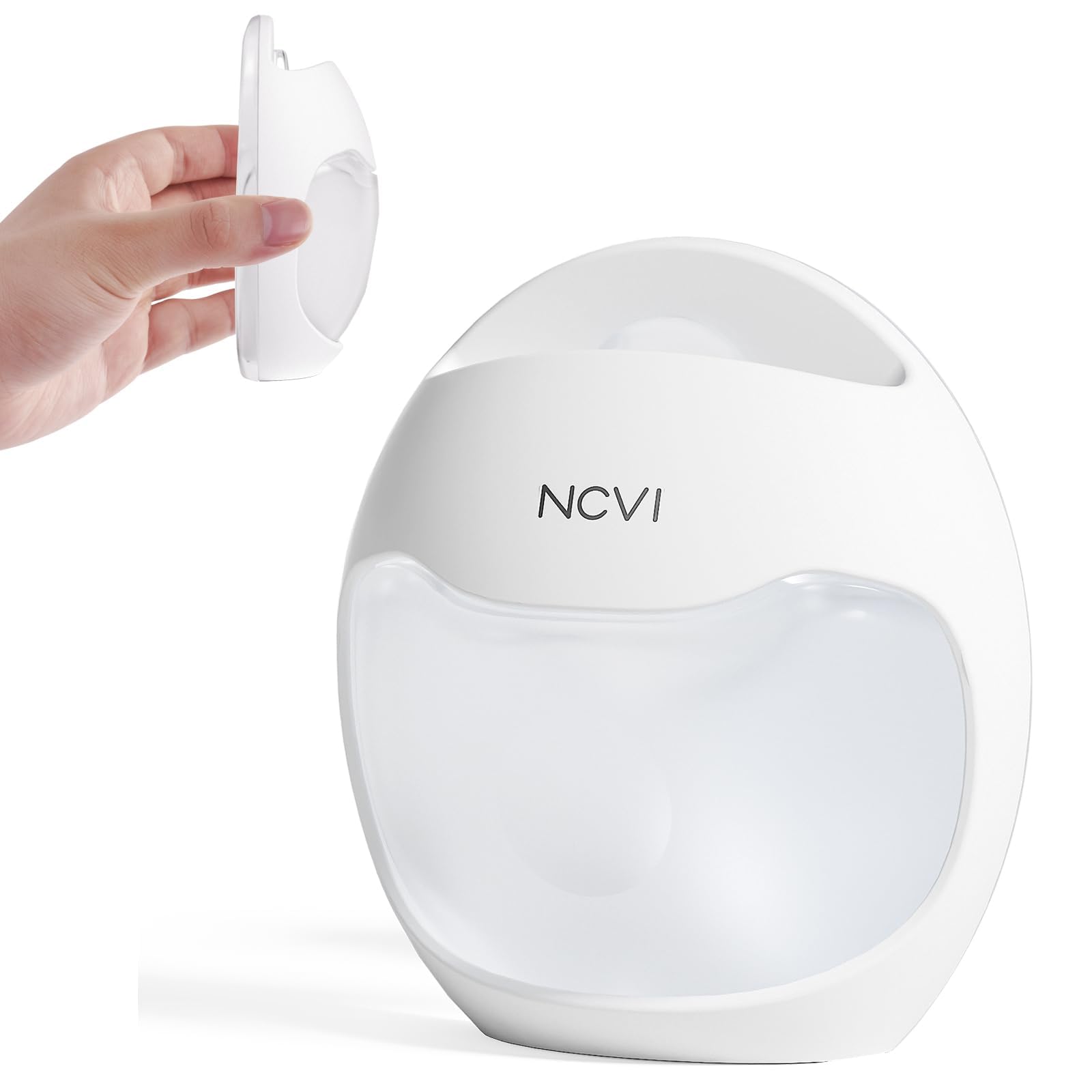 NCVI silicone milk collector slim design fits discreetly under clothing