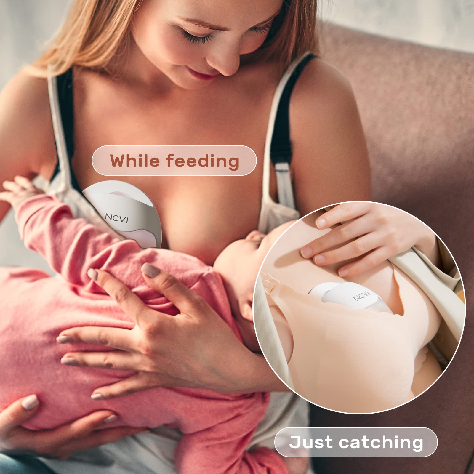 NCVI easy-clean design simplifies daily washing