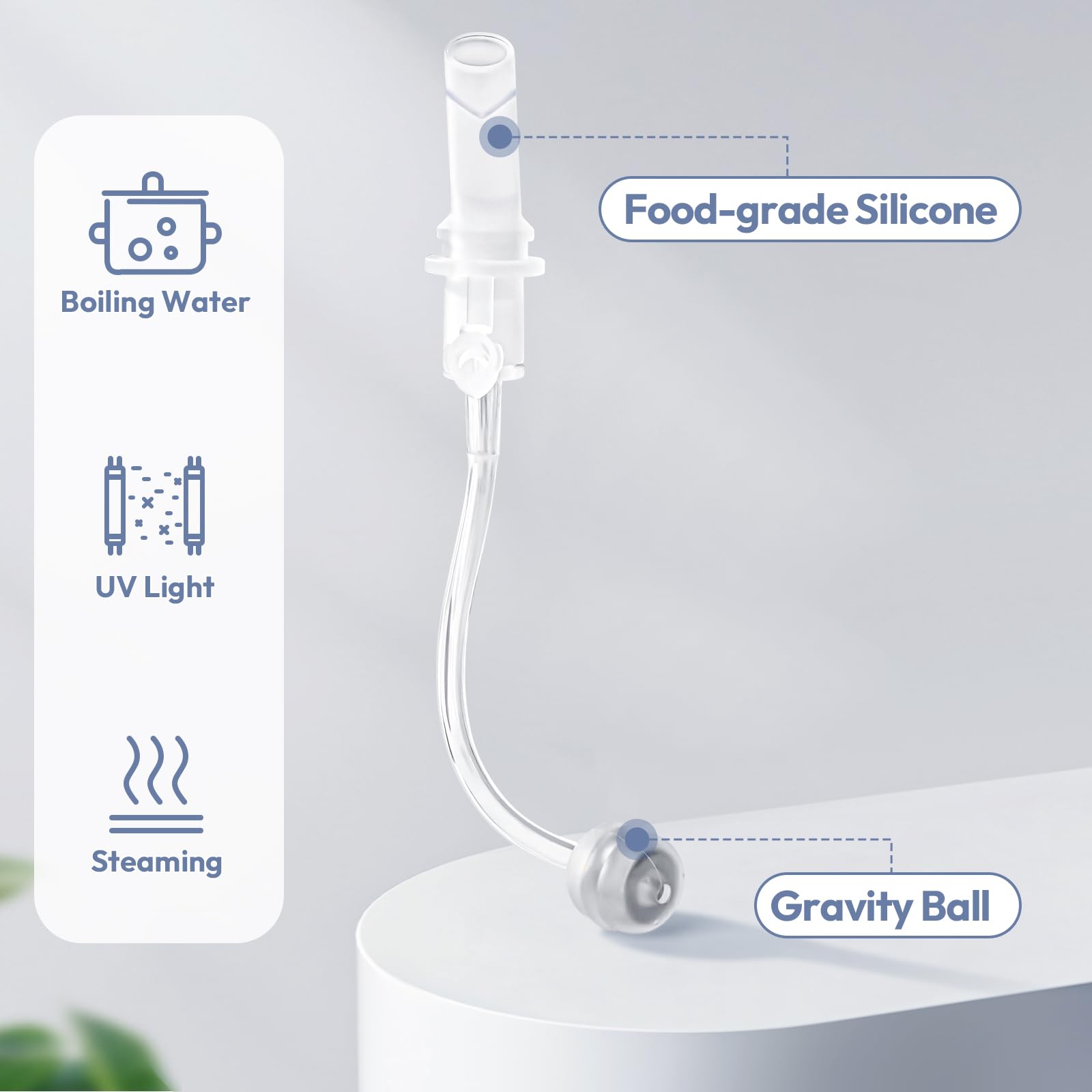 NCVI stainless steel gravity ball ensures smooth liquid flow and durability.