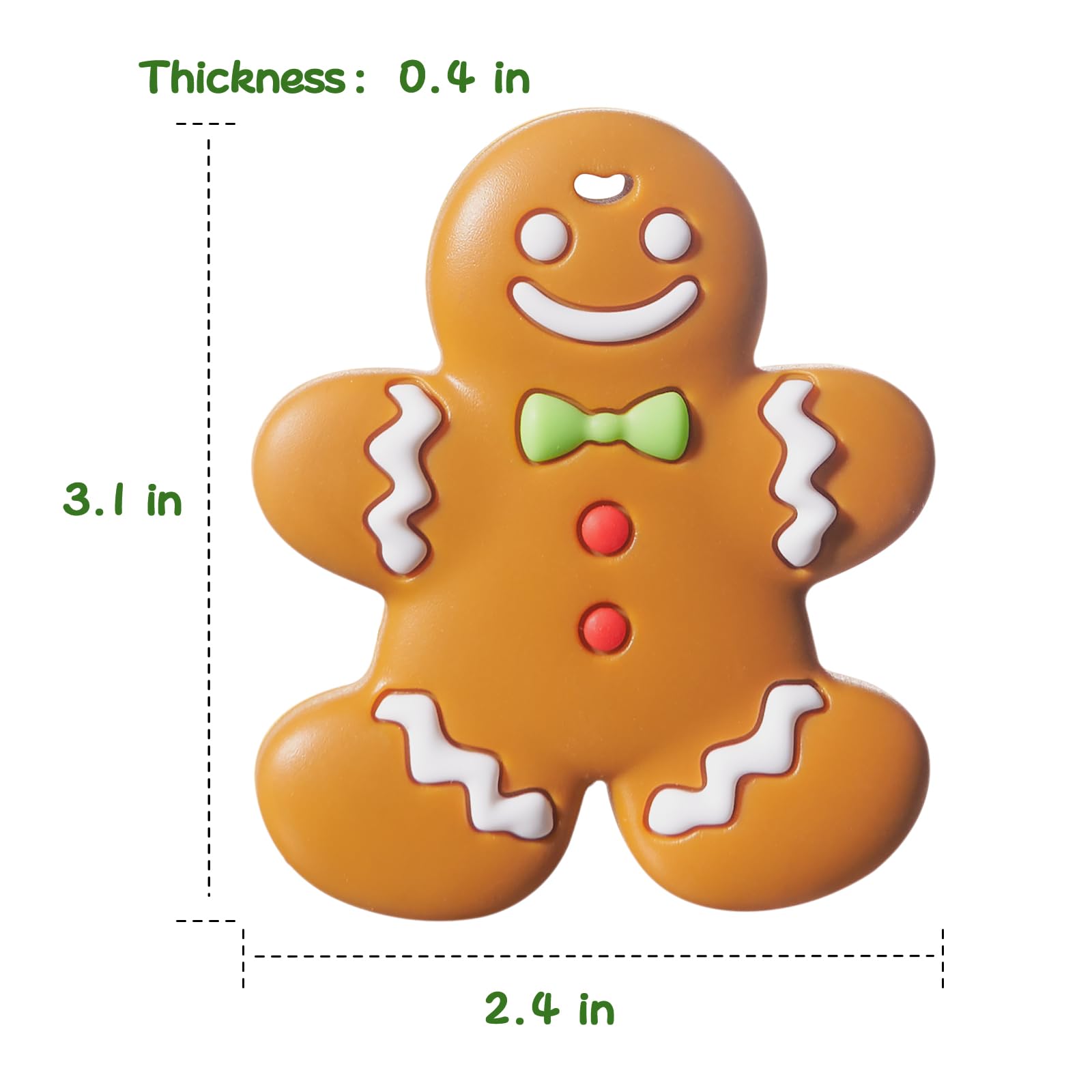 NCVI teether in a stocking stuffer ready presentation