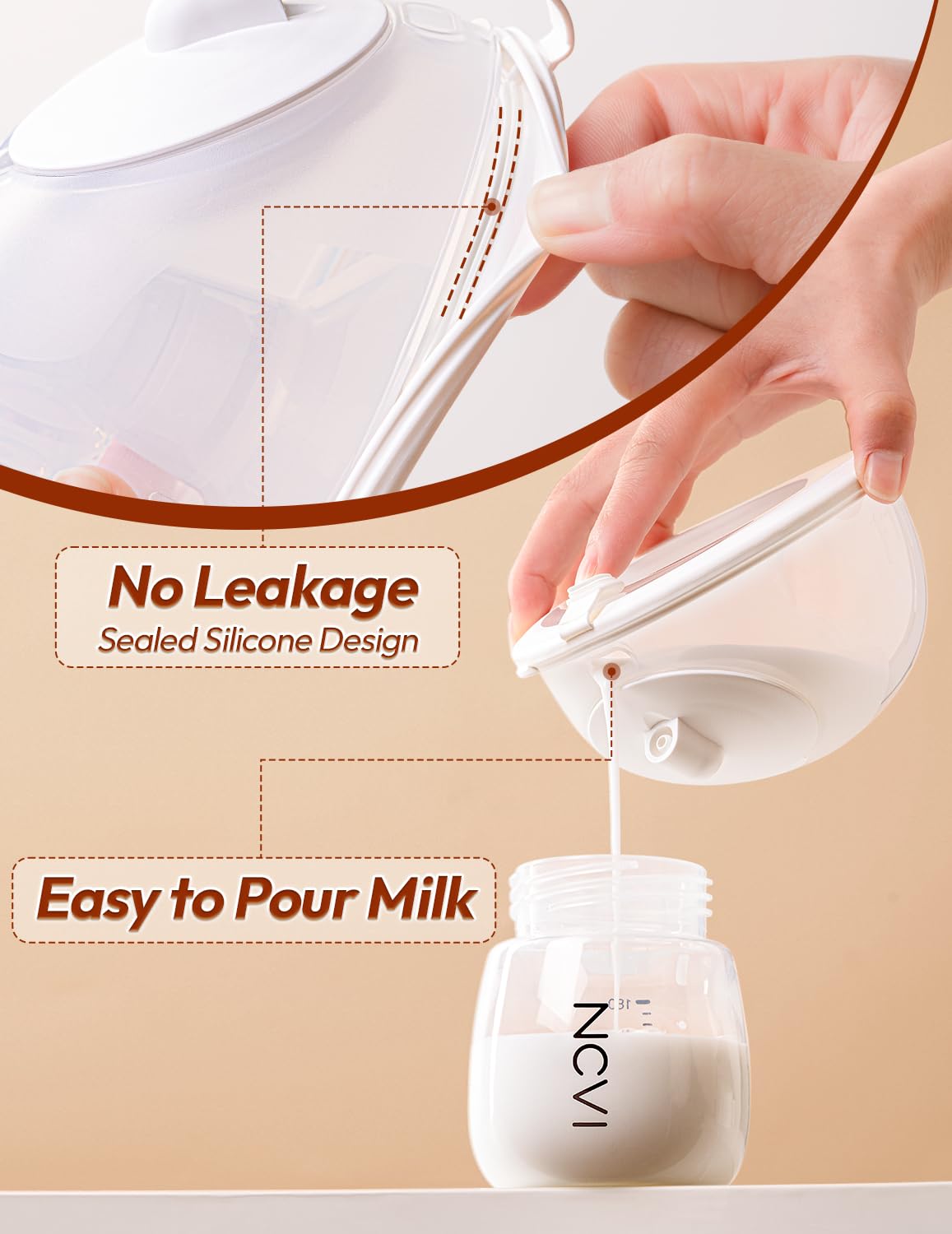 NCVI rechargeable battery provides up to 120 minutes of use