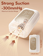 NCVI sealed cup prevents leaks for hygienic pumping