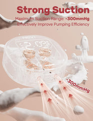 NCVI anti-spill cups protect milk and reduce leaks.