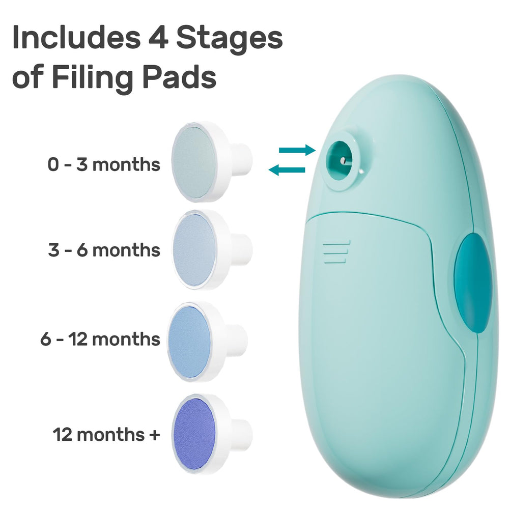NCVI baby-nail-trimmer-8-pads enable complete nail care