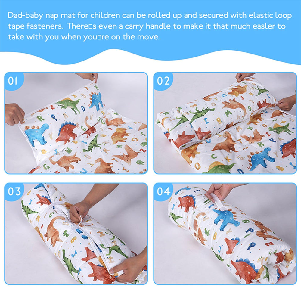 Ndahjahd nap mat elastic-band-design keeps bedding neatly in place