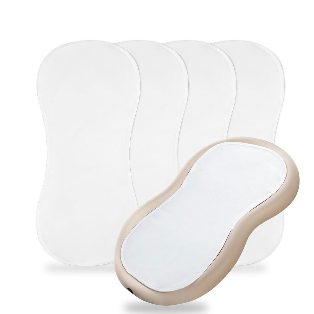 Ndahjahd Thicker 4-Pack liners pack close-up, showing soft fabric for gentle diaper changes