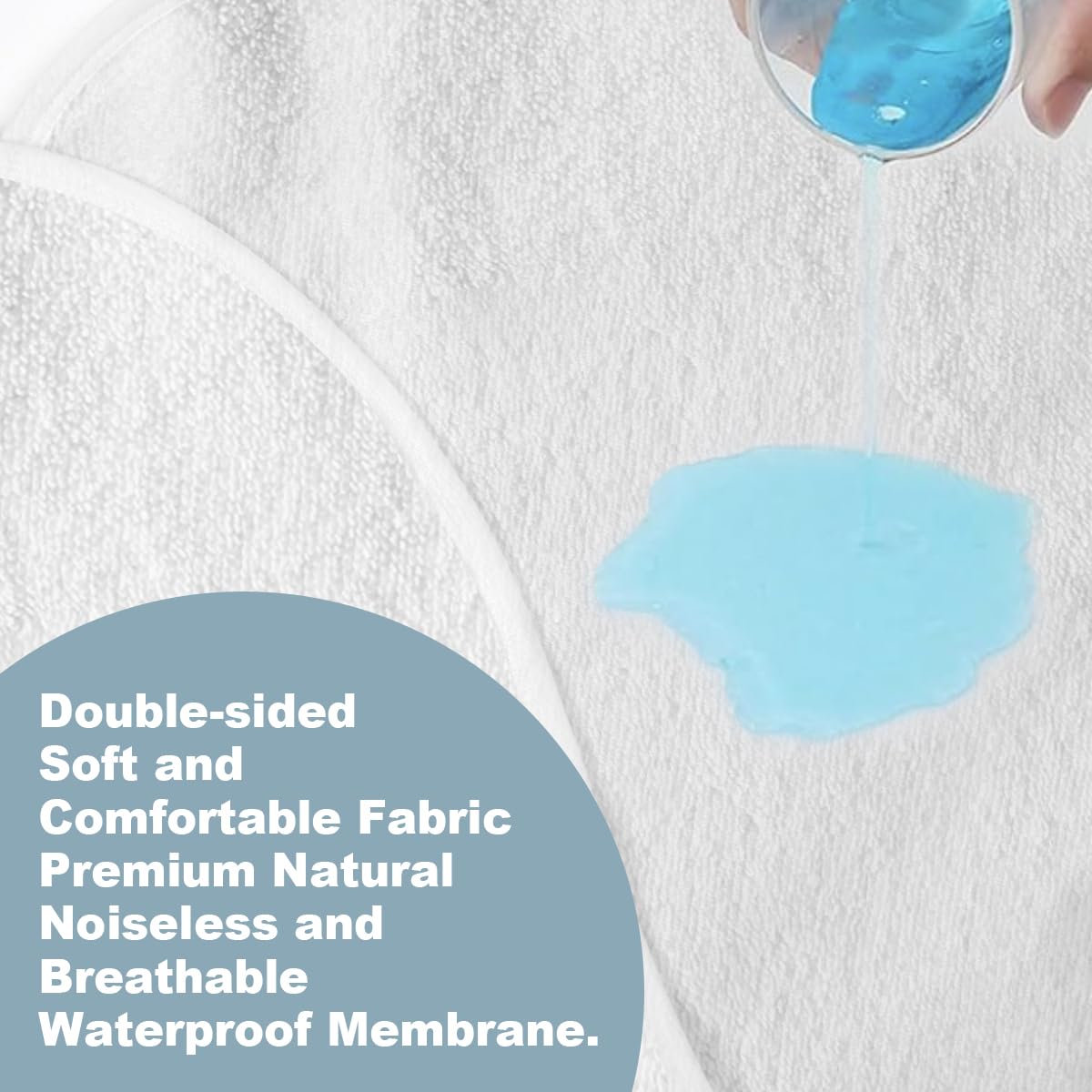 Ndahjahd Thicker 4-Pack liner back shows waterproof barrier against leaks