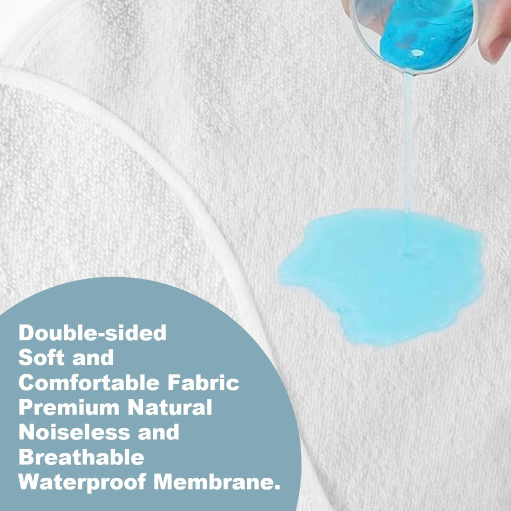 Ndahjahd Thicker 4-Pack liner back shows waterproof barrier against leaks