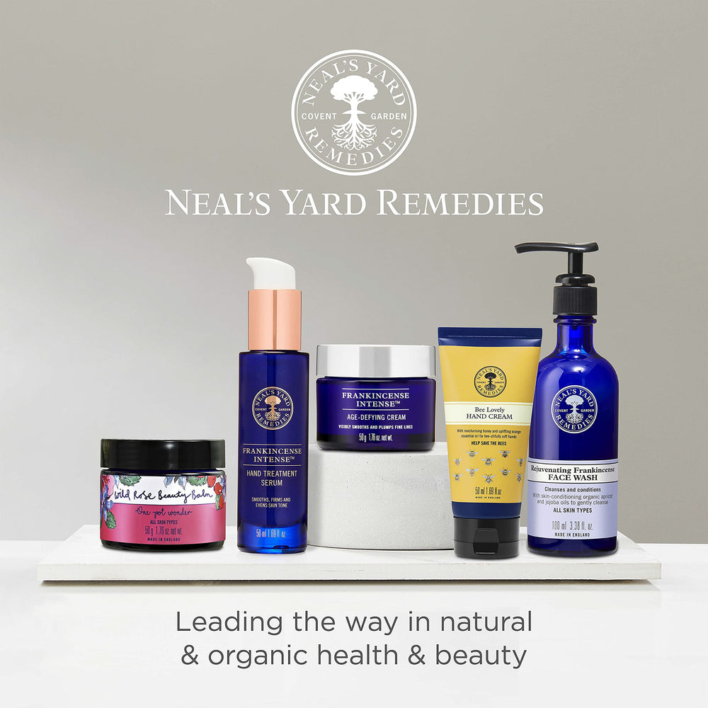 Neal's Yard Remedies Baby Balm vegan and cruelty-free badge visible