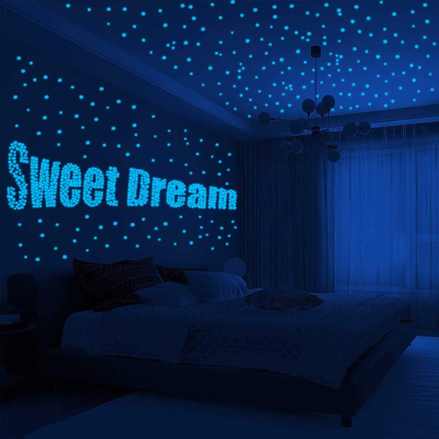 Neasyth Glow Stars ceiling constellations creating galaxy patterns