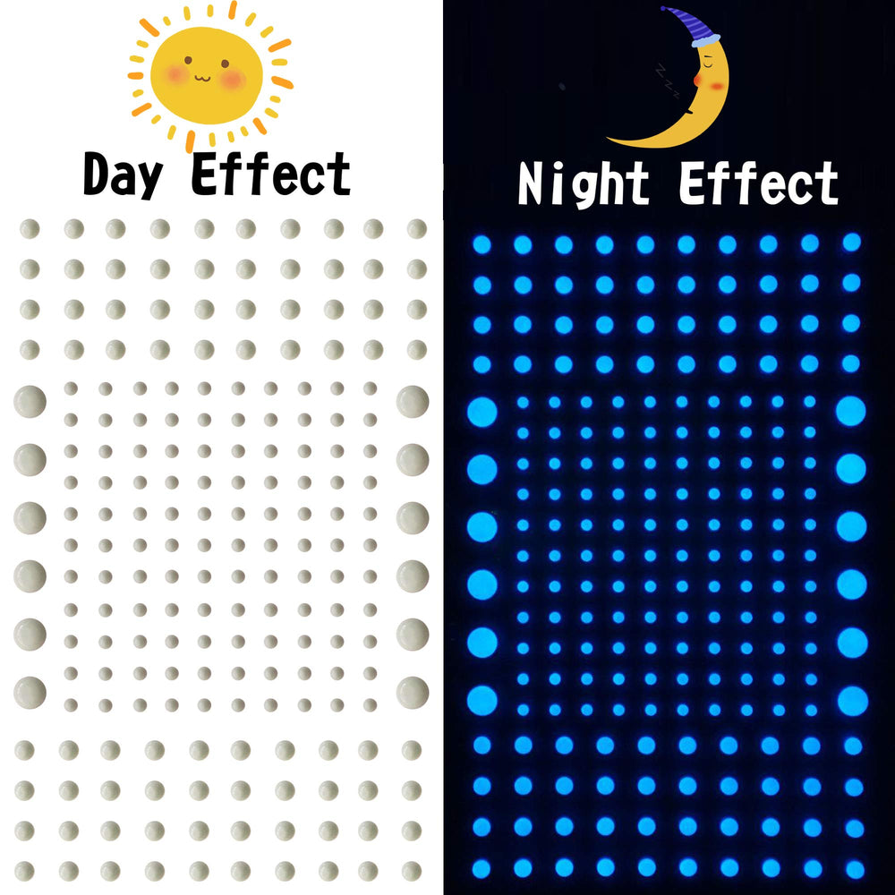 Neasyth glow stars skyblue ceiling dots create a dreamy starry sky effect.