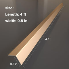 NeatiEase peel-and-stick backing enables quick, clean installation.