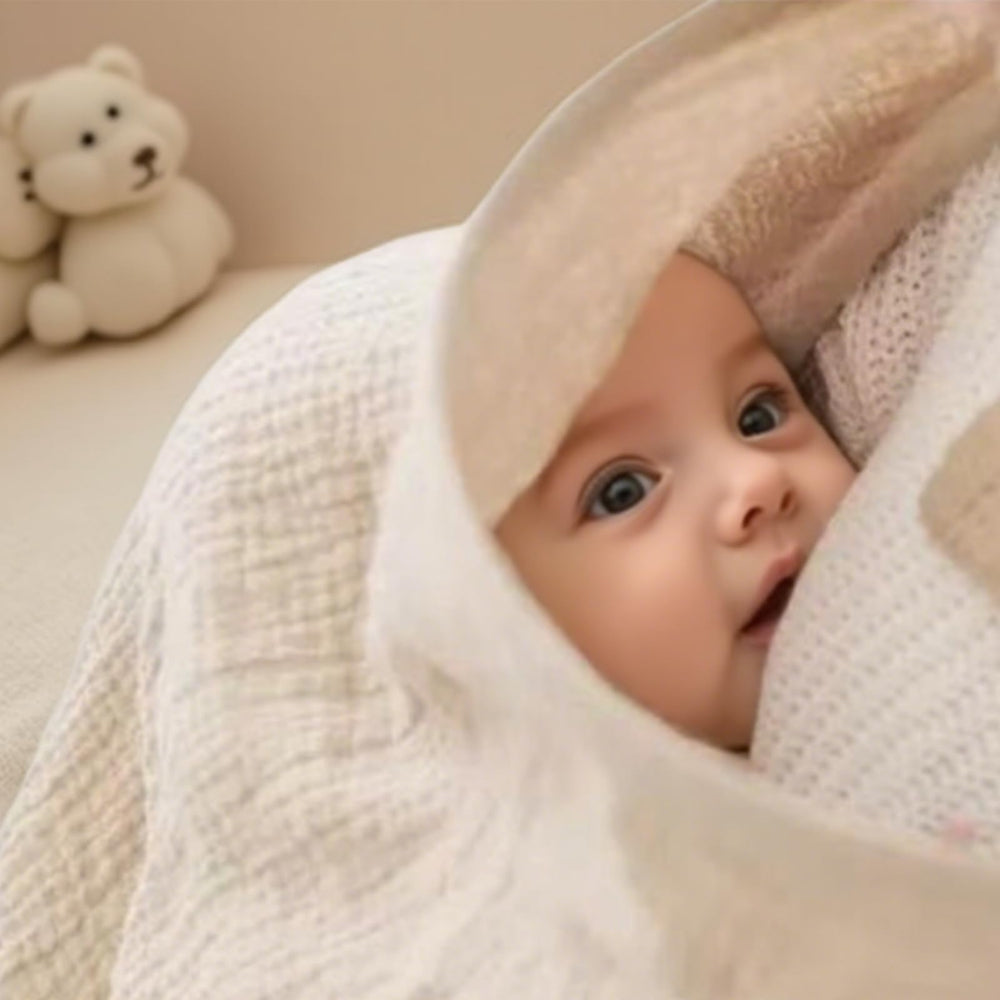 Neblueum nursing cover multi-use design doubles as canopy and stroller cover.