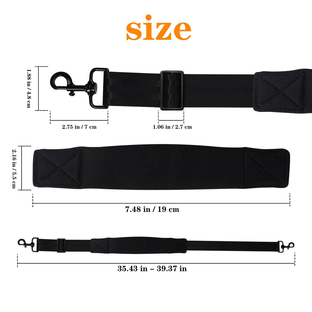 NECANCE 360-degree rotating metal hook enables multi-angle attachment and secure connection