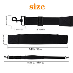 NECANCE 360-degree rotating metal hook enables multi-angle attachment and secure connection