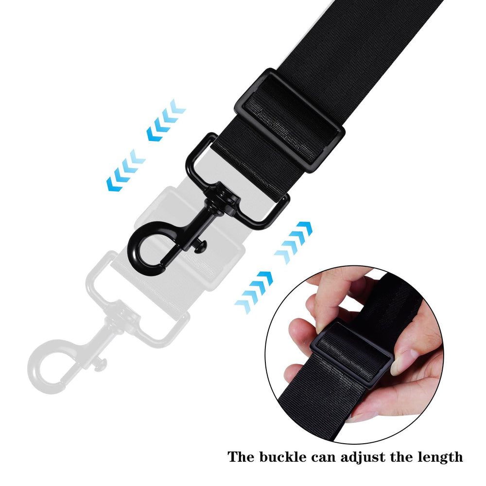 NECANCE ergonomic shoulder pad cushions pressure and prevents strap marks during extended wear