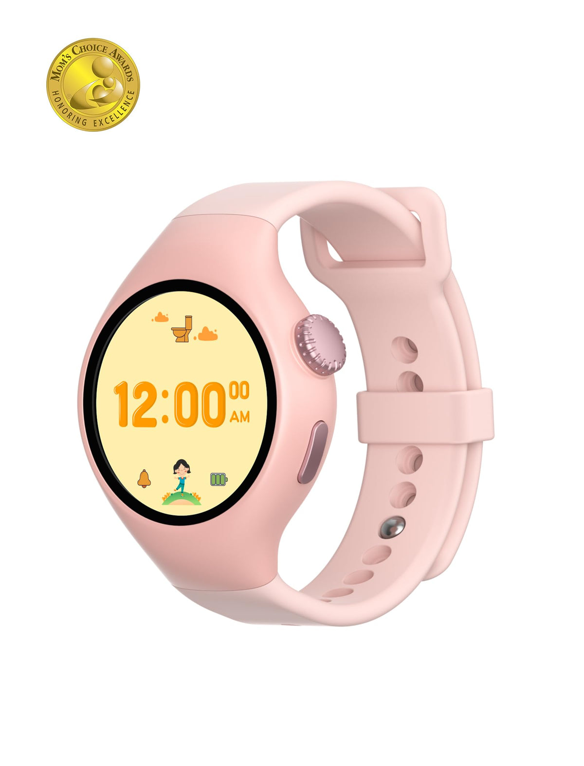 NehNeh Baby potty training watch pink face helps kids stay on schedule during routines.
