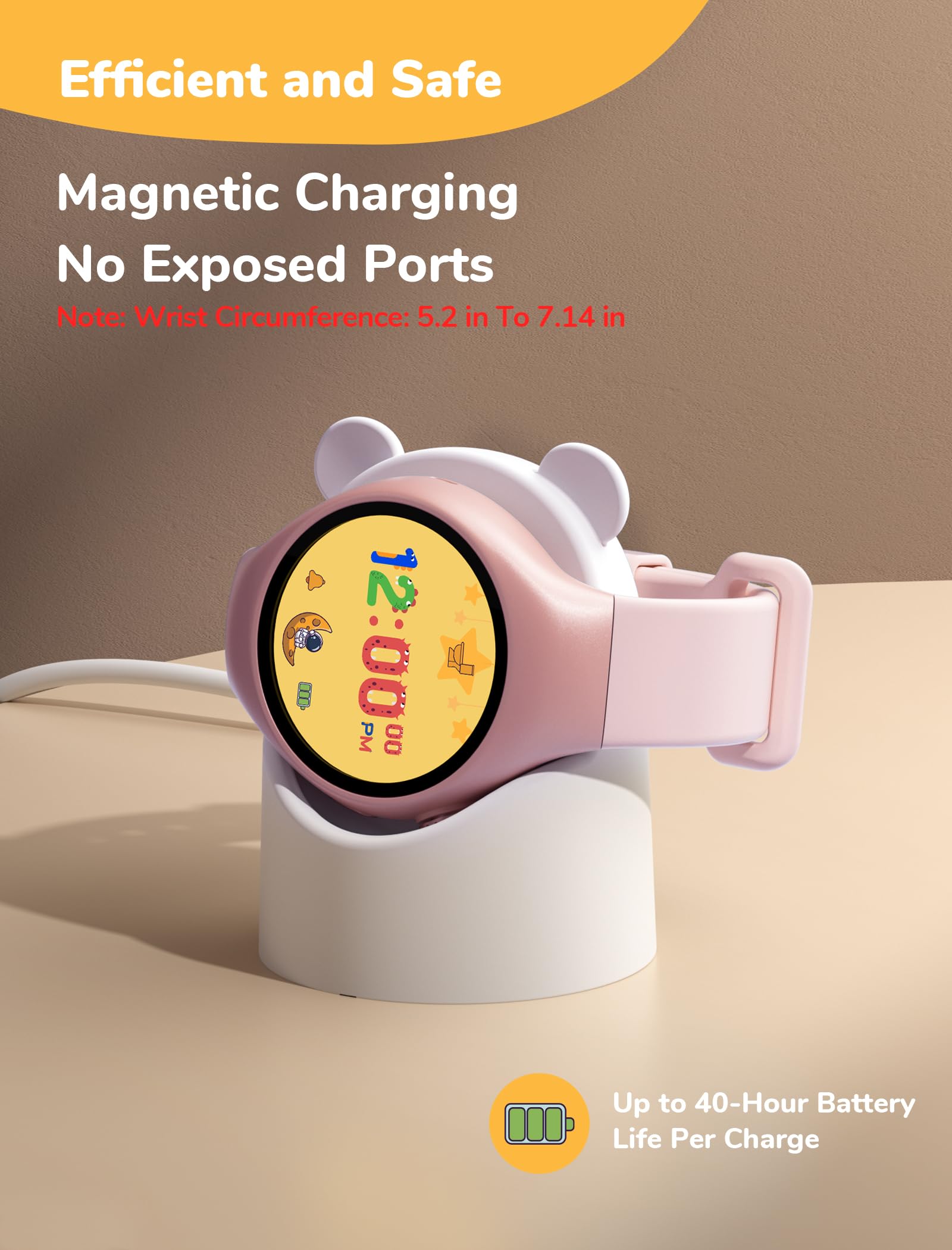 NehNeh Baby pink vibration mode provides discreet reminders with gentle taps.
