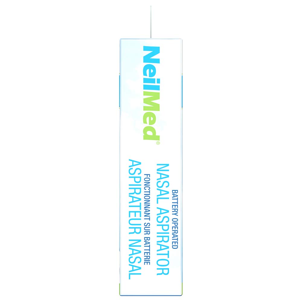 NeilMed Aspirator batteries included for immediate use