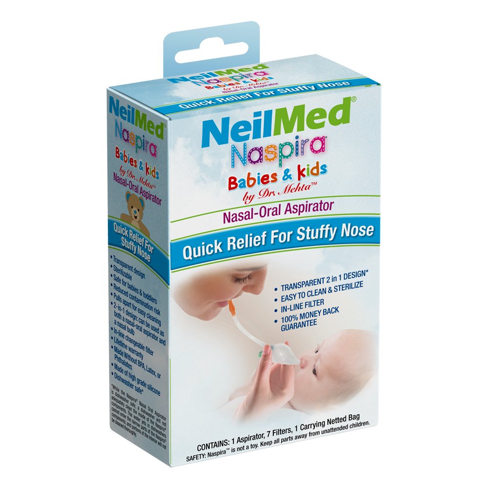 NeilMed Naspira replacement-filters keep ongoing hygiene and performance.
