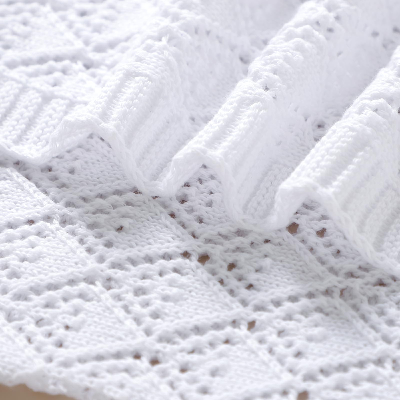 Neiwech 100x80cm blanket suits swaddling and nursery decor