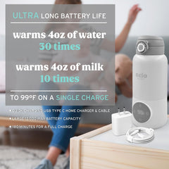 NELO 16oz bottle capacity enables simultaneous warming for multiple children